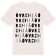 Vintage White t-shirt med Övre Hiå ordlek t-shirt