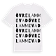 Övre Lammevad ordlek t-shirt