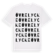 Övre Lycke ordlek t-shirt