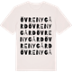 Vintage White t-shirt med Övre Nygård ordlek t-shirt