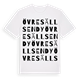 Övre Sällsendy ordlek t-shirt