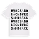 Övre Sandbäck ordlek t-shirt