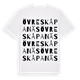 Övre Skåpanäs ordlek t-shirt