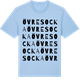 Blue Soul t-shirt med Övre Socka ordlek t-shirt