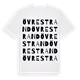 Övre Strand ordlek t-shirt