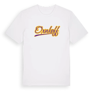 Oxakoff baseball t-shirt – ekologisk bomull t-shirt från PinShirt