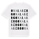 Oxalaberg ordlek t-shirt