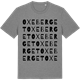 Mid Heather Gray t-shirt med Oxeberget ordlek t-shirt