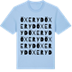 Blue Soul t-shirt med Öxeryd ordlek t-shirt
