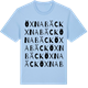 Blue Soul t-shirt med Öxnabäck ordlek t-shirt
