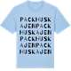 Blue Soul t-shirt med Packhuskajen ordlek t-shirt