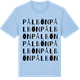 Blue Soul t-shirt med Pålbön ordlek t-shirt