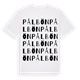 Pålbön ordlek t-shirt