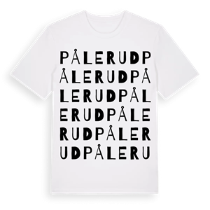 Pålerud ordlek t-shirt – ekologisk bomull t-shirt från Pinshirt
