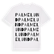 Palmelund ordlek t-shirt