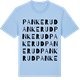 Blue Soul t-shirt med Pankerud ordlek t-shirt