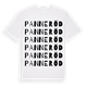 Panneröd ordlek t-shirt