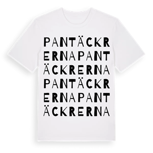 Pantäckrerna ordlek t-shirt – ekologisk bomull t-shirt från Pinshirt