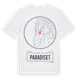 White t-shirt med Paradiset t-shirt