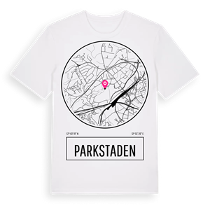Parkstaden t-shirt – ekologisk bomull t-shirt från Pinshirt