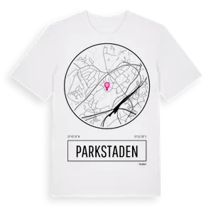 Parkstaden t-shirt – ekologisk bomull t-shirt från Pinshirt