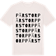 Vintage White t-shirt med Pärstorp ordlek t-shirt