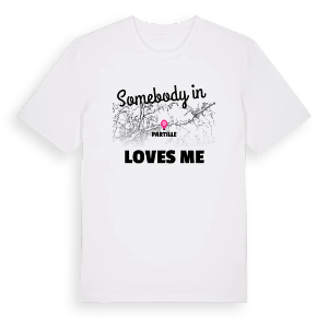 Någon i Partille älskar mig t-shirt – ekologisk bomull t-shirt från Pinshirt