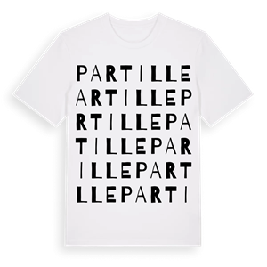 Partille ordlek t-shirt – ekologisk bomull t-shirt från Pinshirt