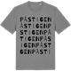 Mid Heather Gray t-shirt med Påstigen ordlek t-shirt