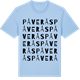 Blue Soul t-shirt med Påverås ordlek t-shirt