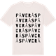 Vintage White t-shirt med Påverås ordlek t-shirt
