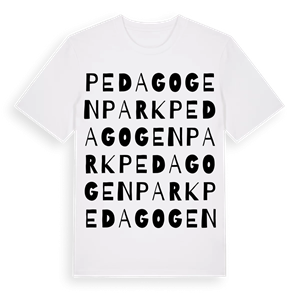Pedagogen Park ordlek t-shirt – ekologisk bomull t-shirt från Pinshirt