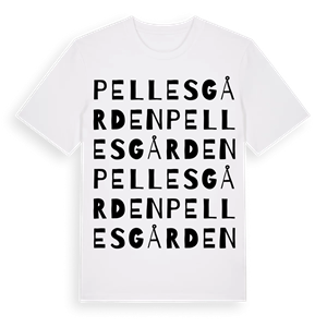 Pellesgården ordlek t-shirt – ekologisk bomull t-shirt från Pinshirt