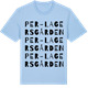Blue Soul t-shirt med Per-Lagersgården ordlek t-shirt