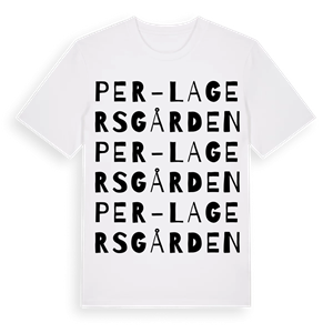 Per-Lagersgården ordlek t-shirt – ekologisk bomull t-shirt från Pinshirt