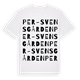 Per-Svensgården ordlek t-shirt