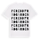 Perennträdgården ordlek t-shirt