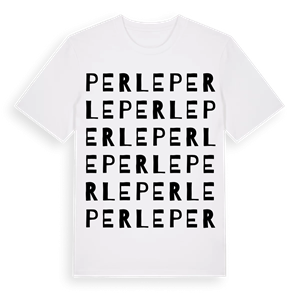Perle ordlek t-shirt – ekologisk bomull t-shirt från Pinshirt
