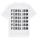 Perslund ordlek t-shirt