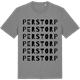Mid Heather Gray t-shirt med Perstorp ordlek t-shirt