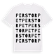 Perstorpet ordlek t-shirt