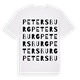 Petersburg ordlek t-shirt