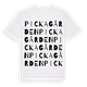 Pickagården ordlek t-shirt