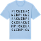 Blue Soul t-shirt med Pickebacken ordlek t-shirt