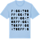 Blue Soul t-shirt med Piggatorp ordlek t-shirt