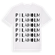 Pilaholm ordlek t-shirt