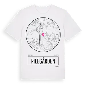 Pilegården t-shirt – ekologisk bomull t-shirt från Pinshirt