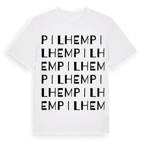 Pilhem ordlek t-shirt – ekologisk bomull t-shirt från Pinshirt