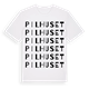 Pilhuset ordlek t-shirt