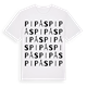 Pipås ordlek t-shirt